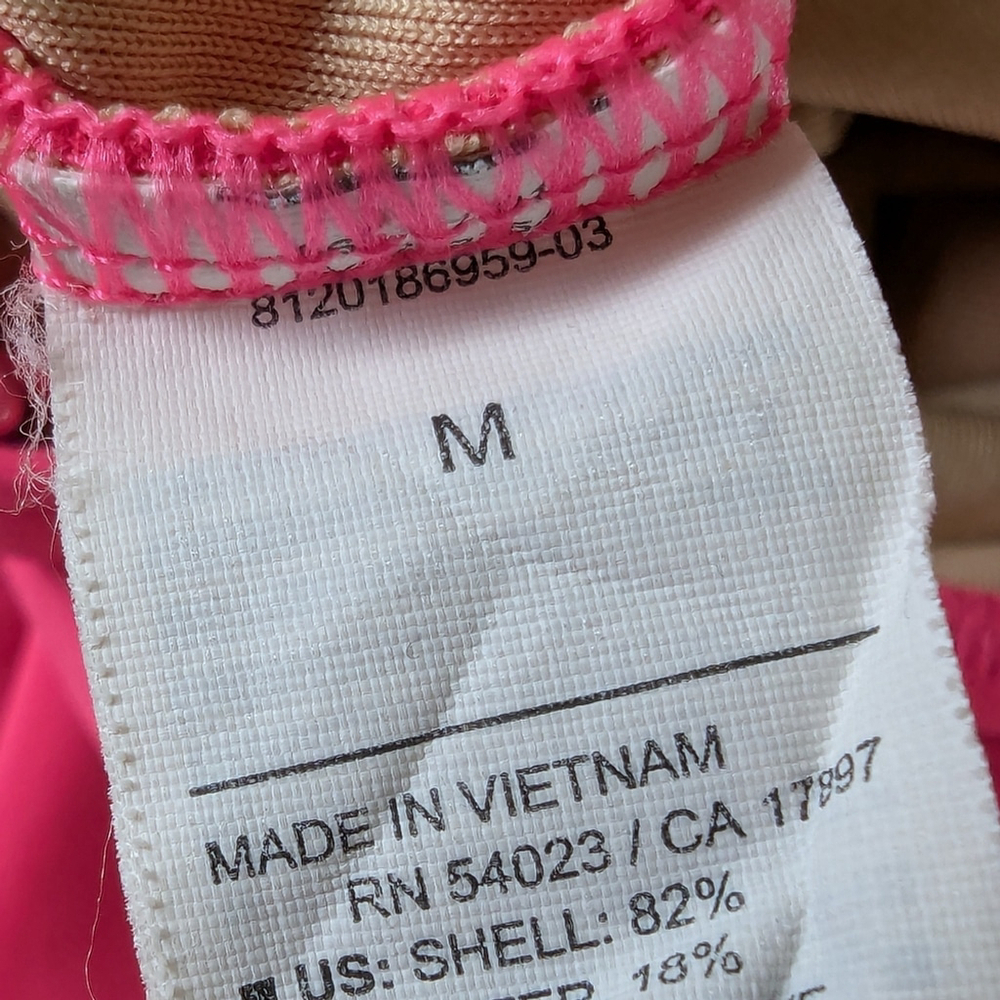 Old Navy Neon Petunia Cutout One-Piece Swimsuit Women’s Size M Bright Pink Sexy - Picture 6 of 8
